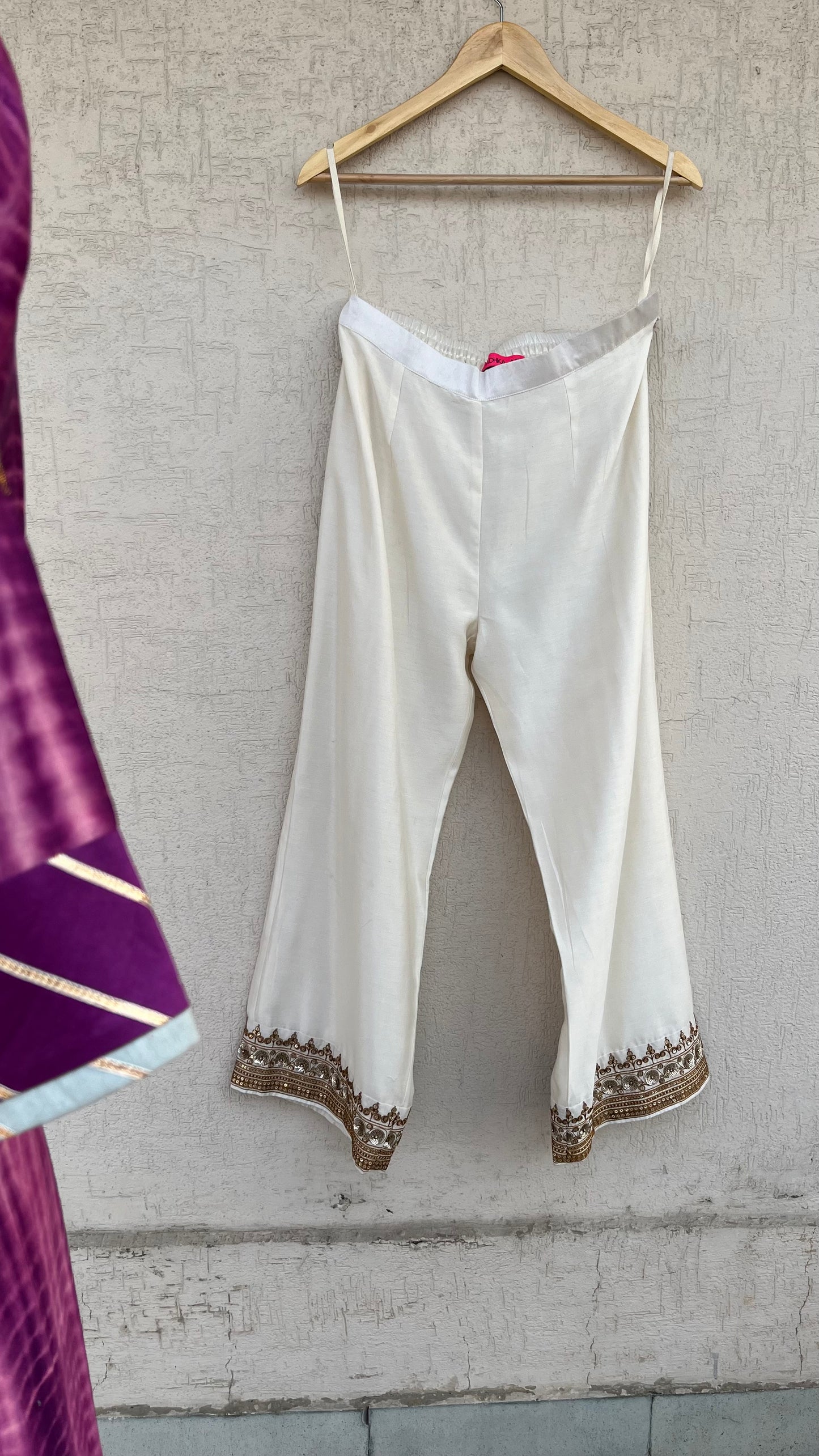 PURPLE TIE & DYE KURTA SET