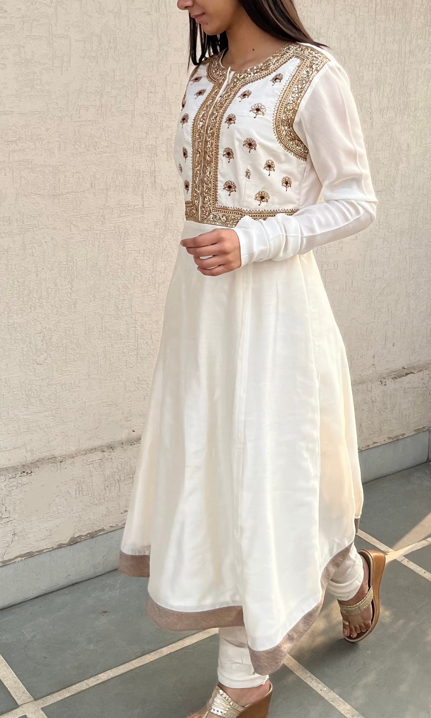 OFF-WHITE KURTA SET