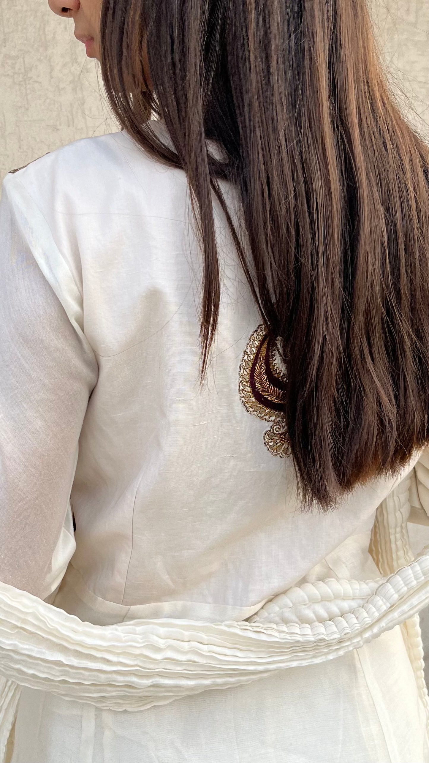 OFF-WHITE KURTA SET