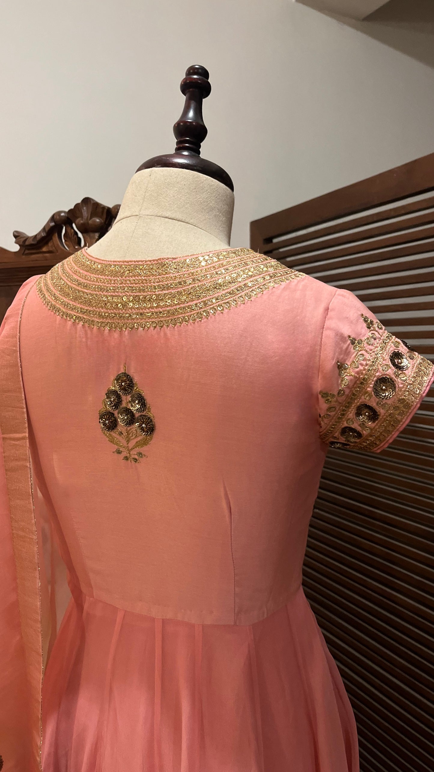 PINK ANARKALI SET