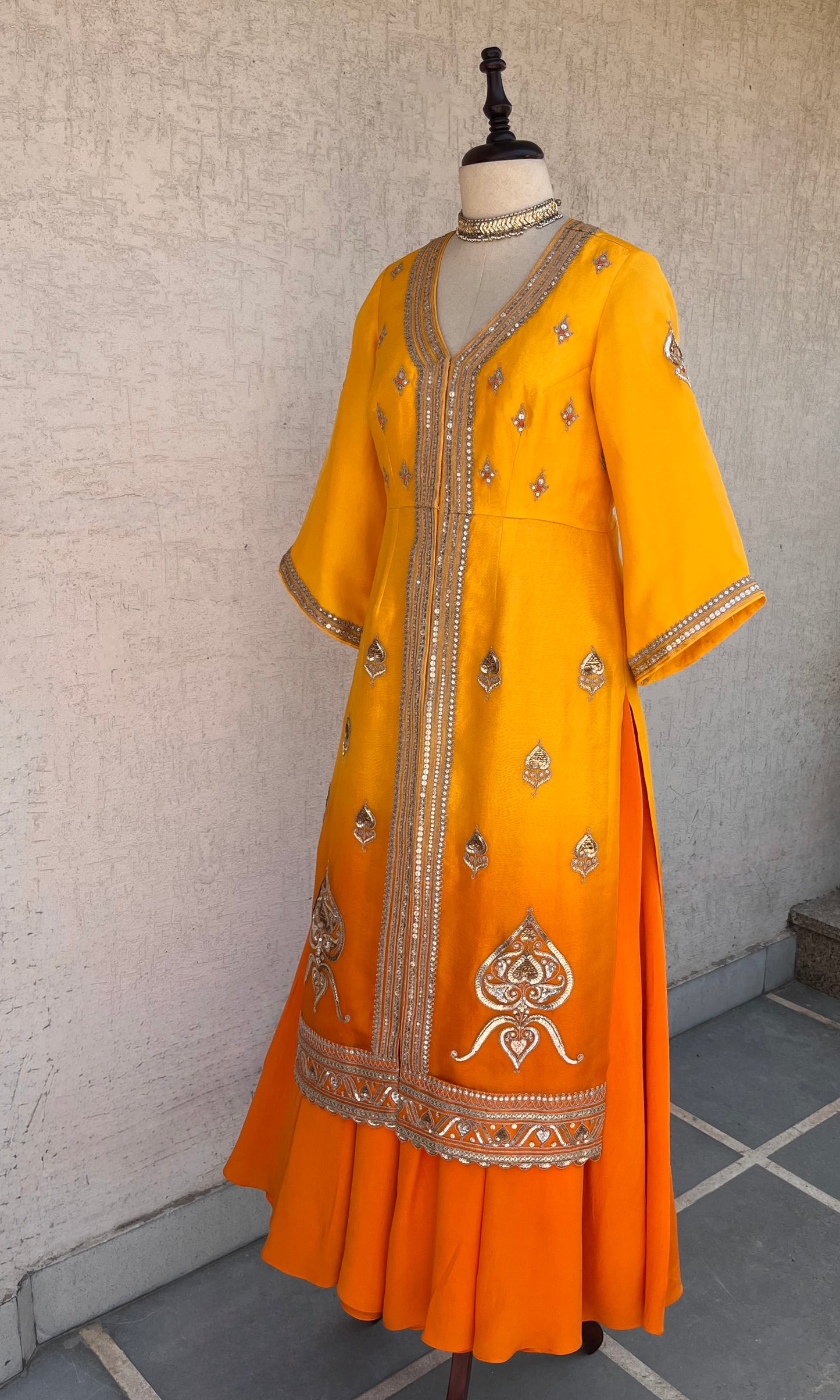 MANGO & ORANGE JACKET SET