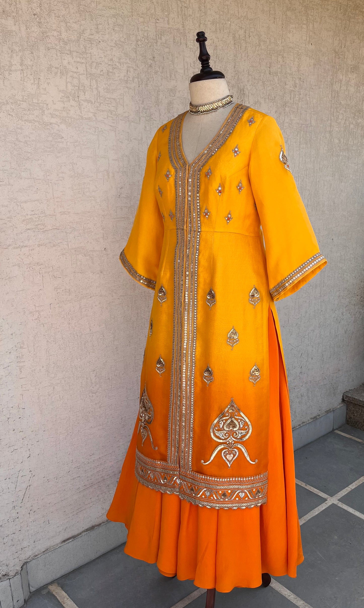 MANGO & ORANGE JACKET SET