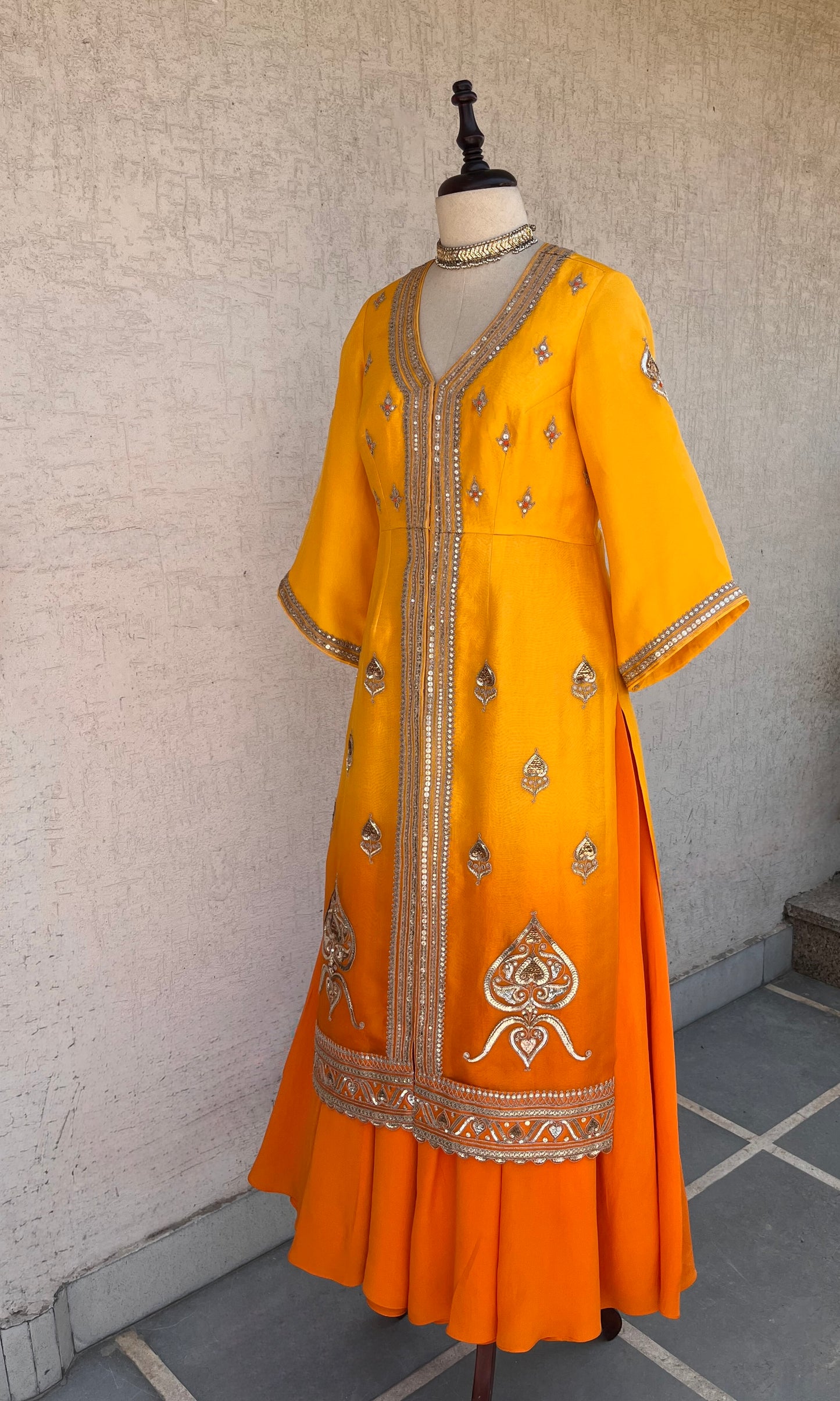 MANGO & ORANGE JACKET SET