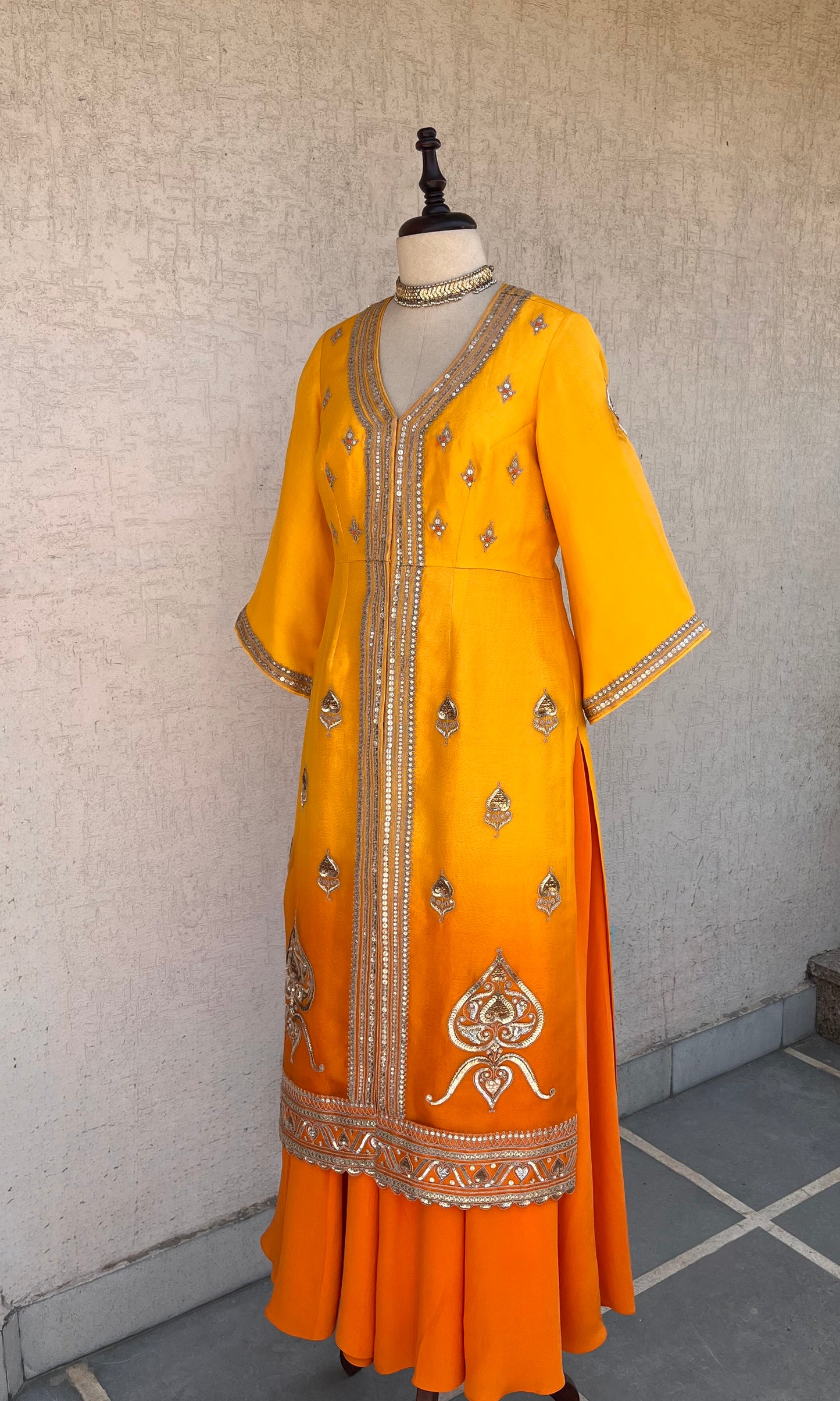 MANGO & ORANGE JACKET SET