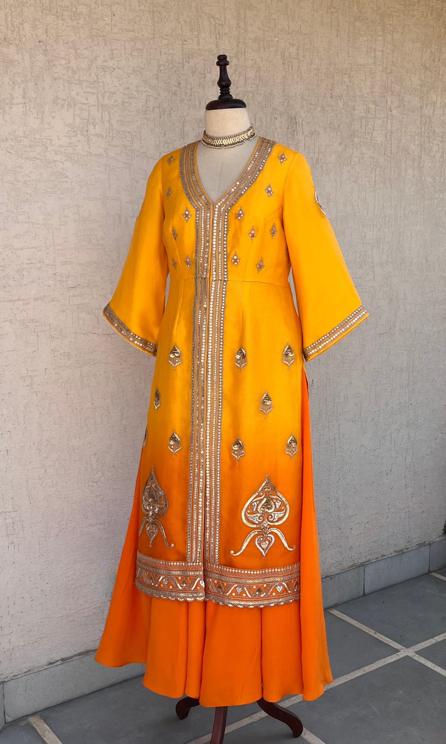 MANGO & ORANGE JACKET SET