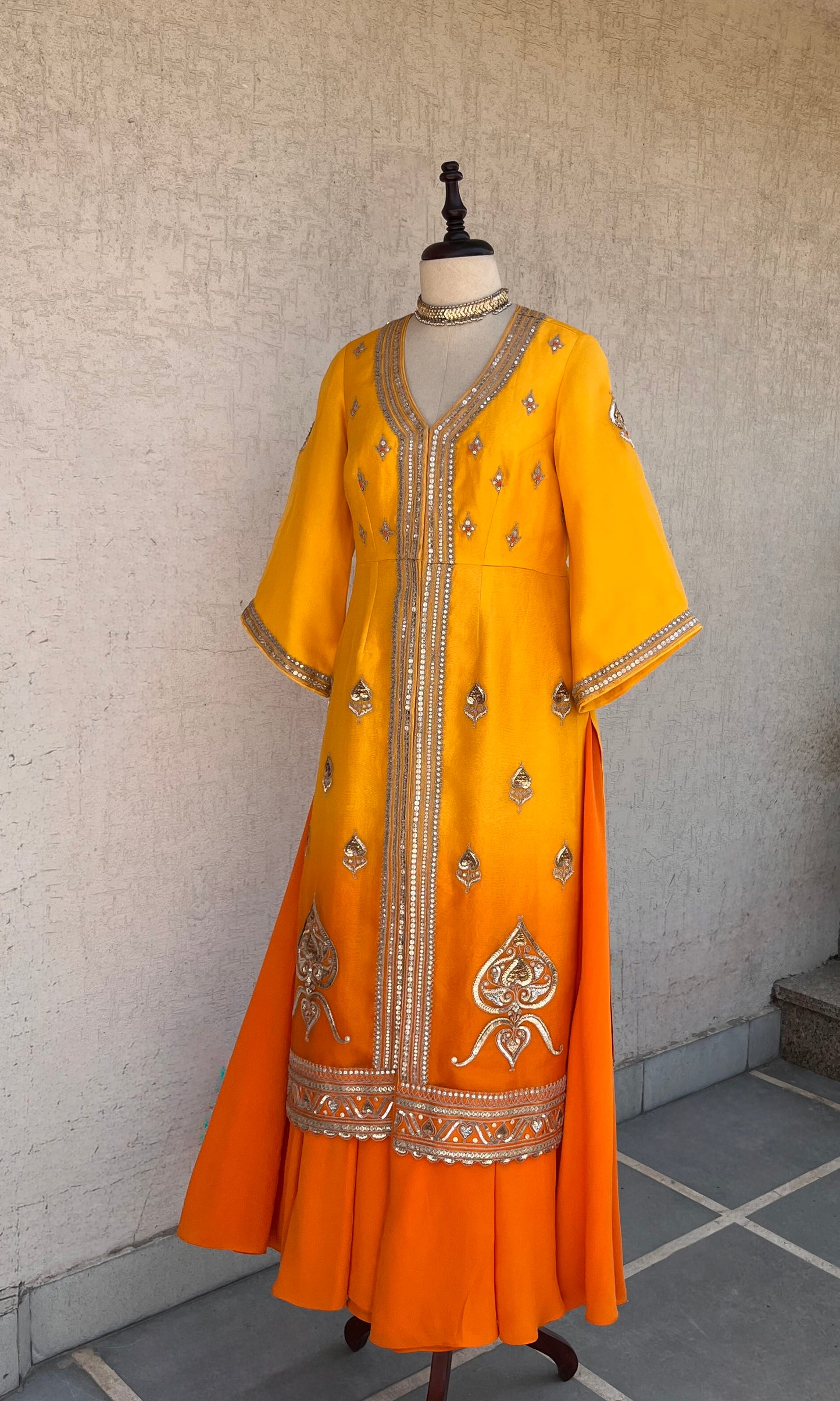 MANGO & ORANGE JACKET SET