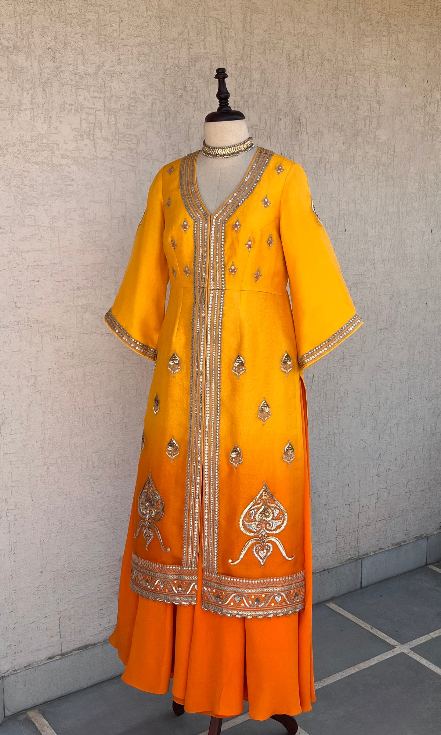 MANGO & ORANGE JACKET SET