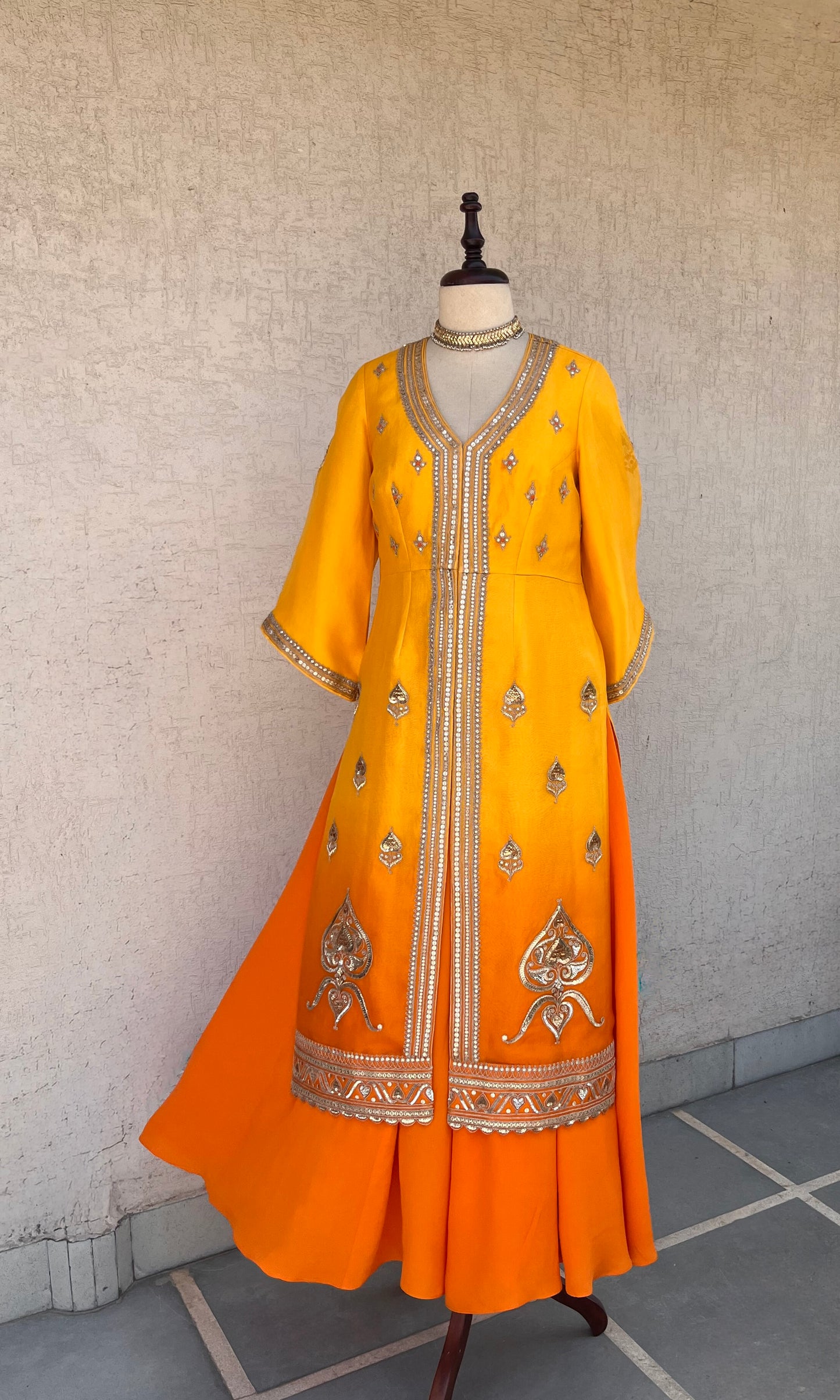 MANGO & ORANGE JACKET SET