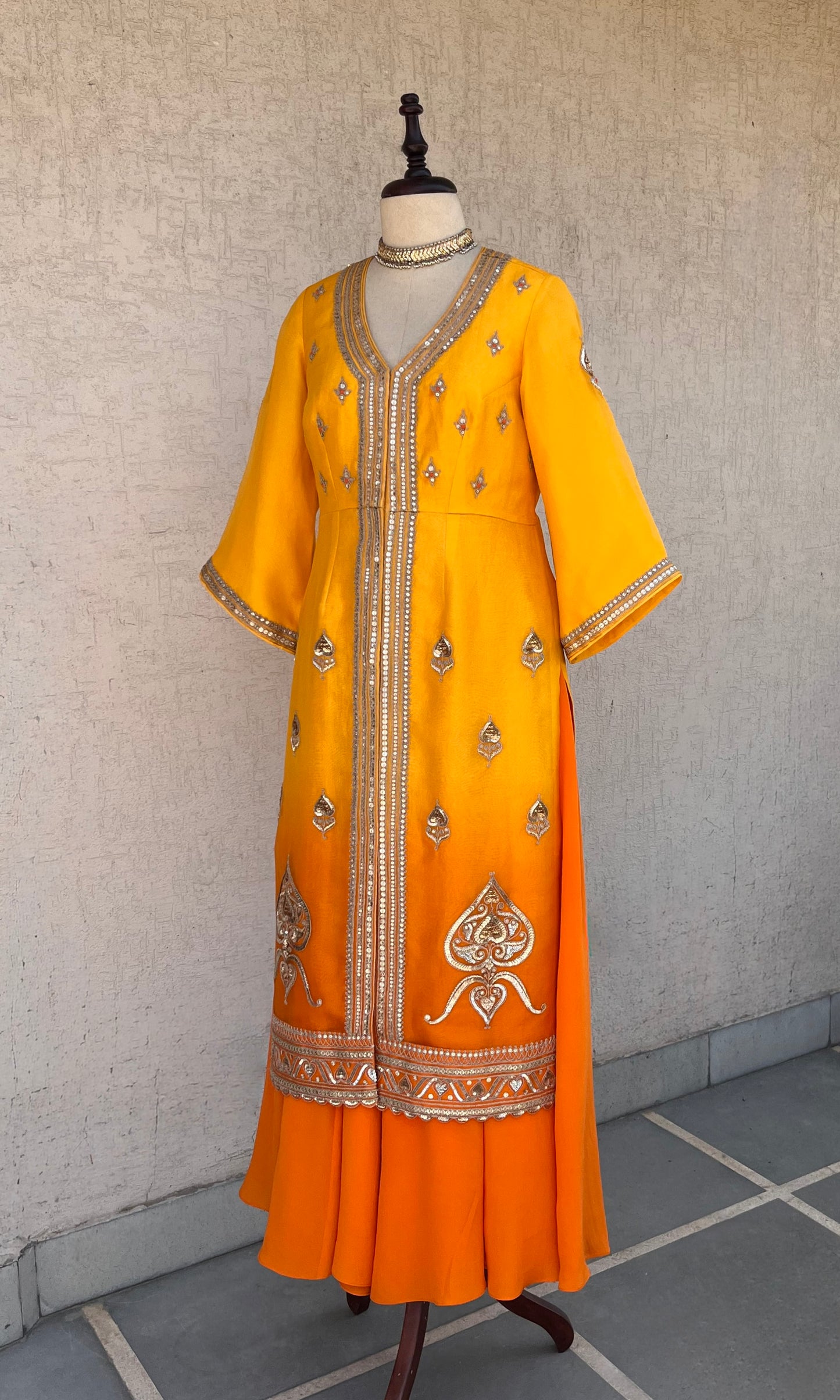 MANGO & ORANGE JACKET SET