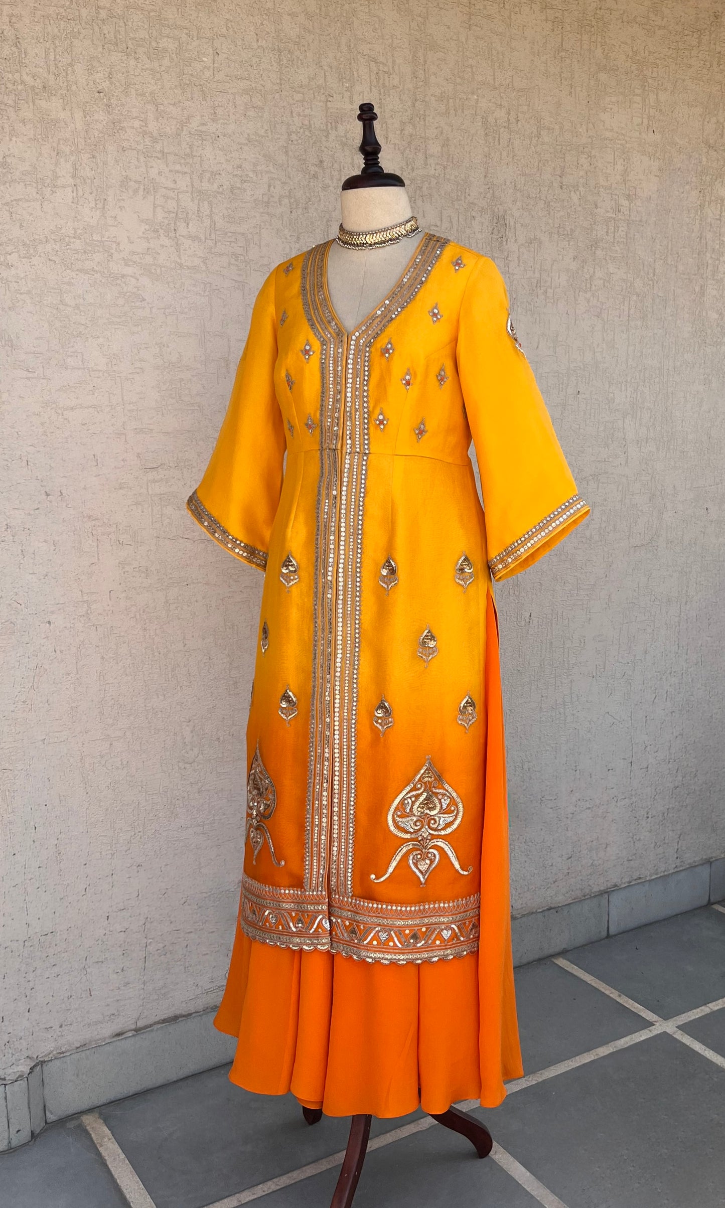 MANGO & ORANGE JACKET SET