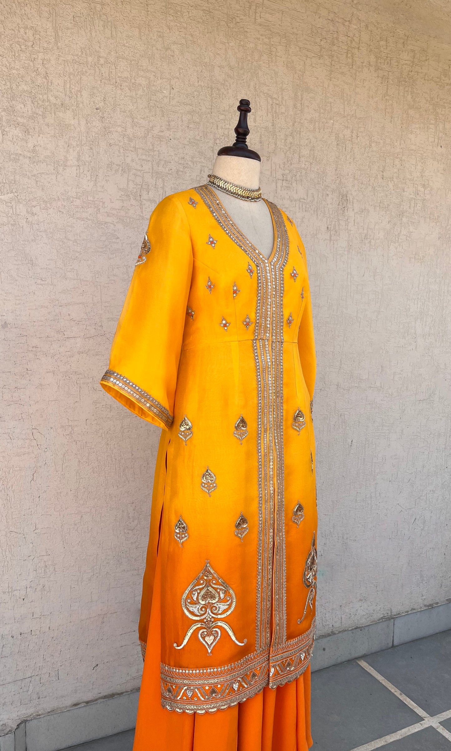 MANGO & ORANGE JACKET SET