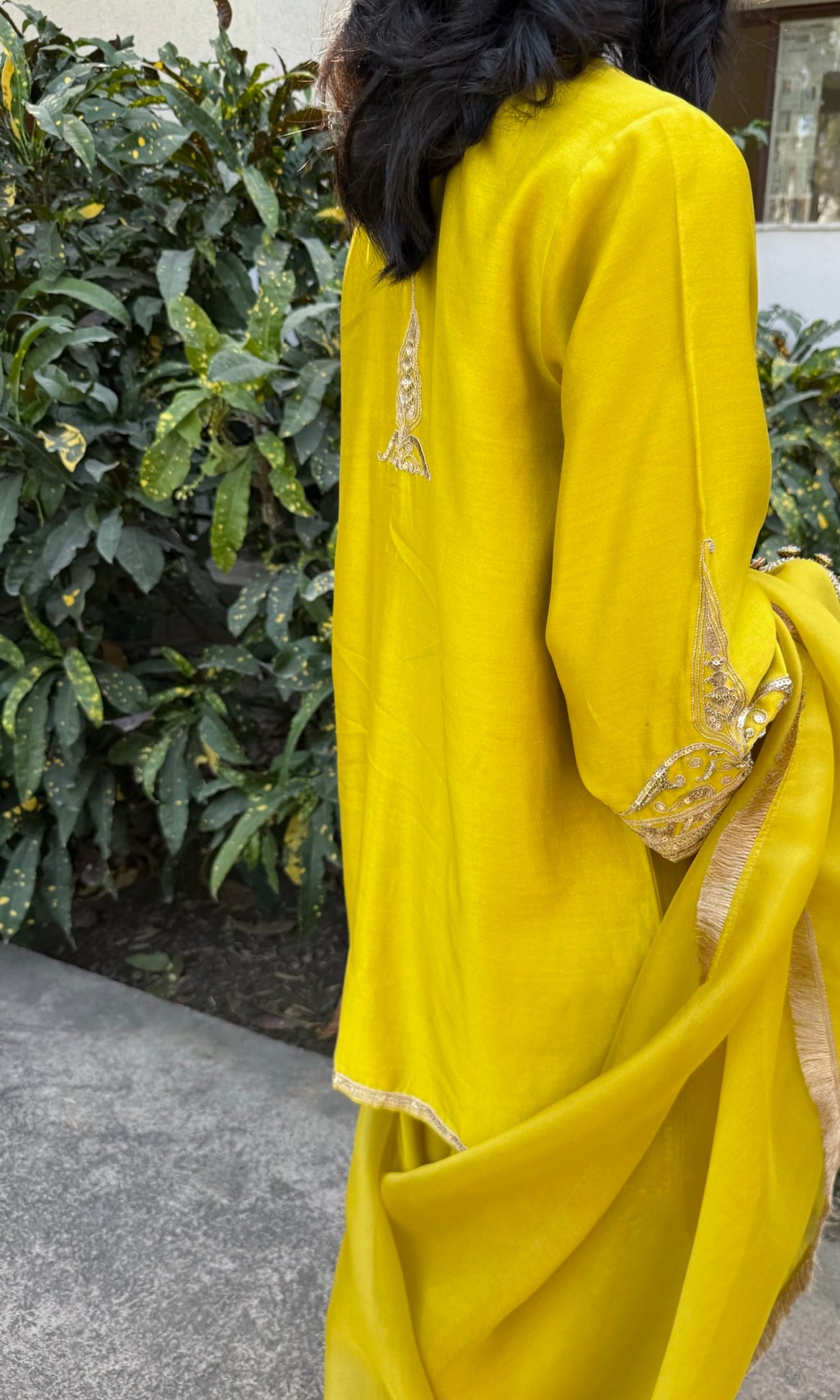YELLOW KURTA SALWAR SET